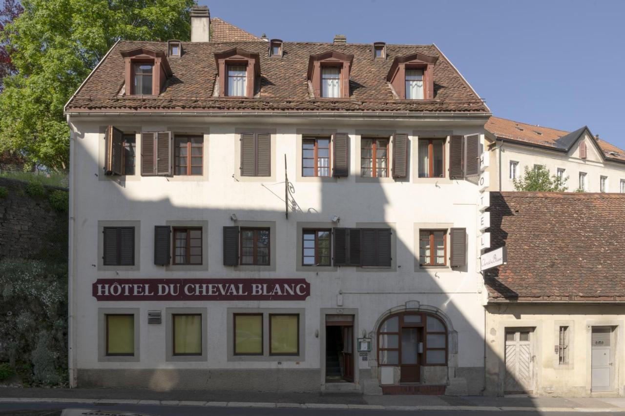 Hotel Du Cheval-Blanc La Chaux De Fonds Eksteriør billede